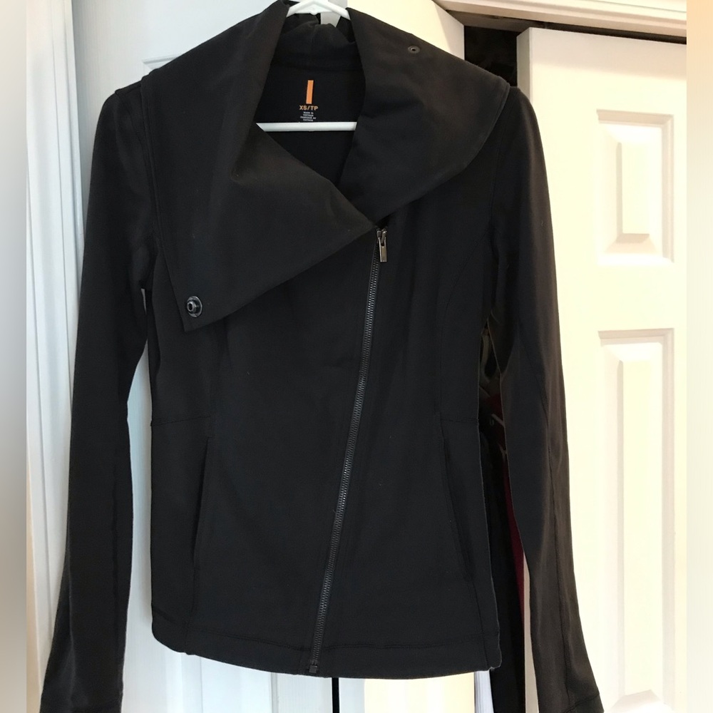 Lucy Asymmetrical Black Jacket